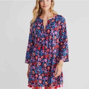 Vineyard Vines Tisbury Floral Tassel Dress